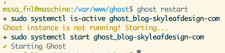 Upgrading self-hosted Ghost from v3 to v4